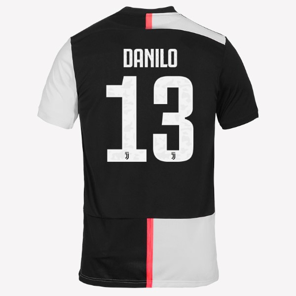 Camiseta Juventus NO.13 Danilo Primera equipo 2019-20 Blanco Negro
